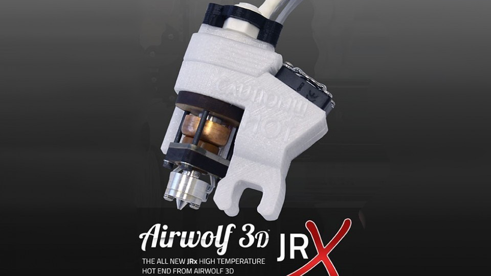 Airwolf 3D Launches Its First JRx Hot-End